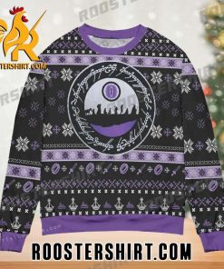 Lord Of The Rings Xmas Pattern Ugly Sweater