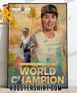 Lucy Charles-Barclay Champs Vinfast Ironman World Champions 2023 Poster Canvas