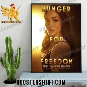Lucy Gray in The Hunger Games The Ballad of Songbirds and Snakes Movie Poster Canvas