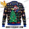 Mario decorates the Christmas tree Ugly Sweater