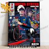 Max Verstappen And Sergio Perez Red Bull Racing United States GP 2023 Poster Canvas