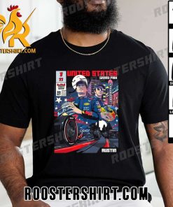 Max Verstappen And Sergio Perez Red Bull Racing United States GP 2023 T-Shirt