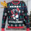 Merry Stitchmas Xmas Pattern Stitch Christmas Sweater