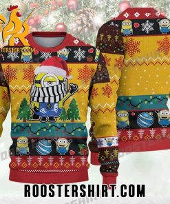 Minion Cosplay Santa Claus Ugly Christmas Sweater