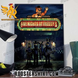 NEW POSTER FIVE NIGHTS AT FREDDYS POSTER CANVAS