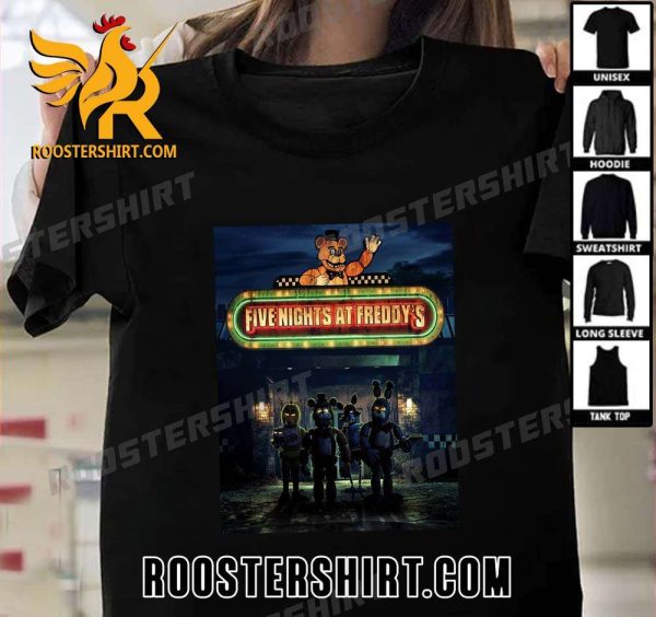 NEW POSTER FIVE NIGHTS AT FREDDYS T-SHIRT