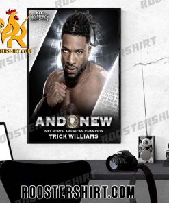 NXT No Mercy And New NXT North American Champion Trick Williams Poster Canvas