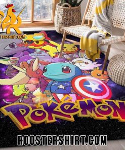 New Design Avengers Pokemon Rug Home Decor