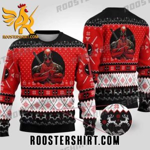 New Design Deadpool Ugly Christmas Sweatshirt Gift For Super Hero Fans