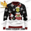New Design Grinch And Snoopy Dog Ugly Christmas Sweater