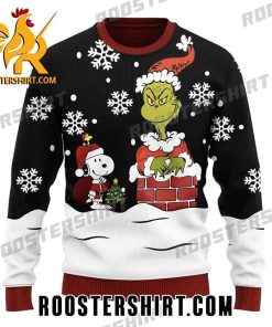 New Design Grinch And Snoopy Dog Ugly Christmas Sweater