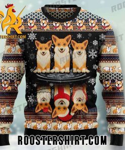 New Design Pembroke Welsh Corgi Ugly Christmas Sweater Gift For Dog Lover