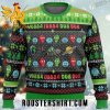 New Design Wubba Lubba Dub Dub Rick and Morty Ugly Christmas Sweater
