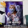 New Poster The Marvels Cats Poster Canvas