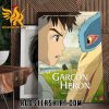New poster for Hayao Miyazaki’s THE BOY AND THE HERON Poster Canvas