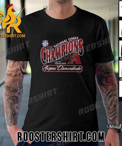 Official 2023 National League Champions Arizona Diamondbacks Franklin Unisex T-Shirt