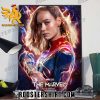Official Brie Larson In The Marvels Poster Canvas