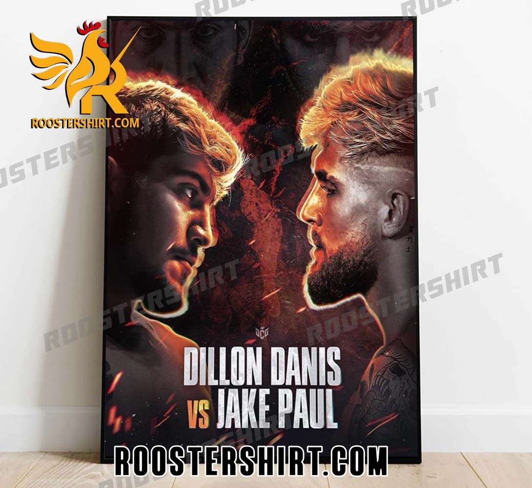 Official Dillon Danis Vs Jake Paul Poster Canvas