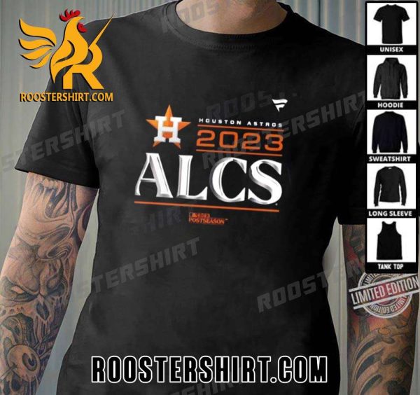 Official Houston Astros ALCS 2023 T-Shirt Gift For Astros True Fans