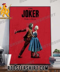 Official Joker Folie à Deux 2024 Poster Canvas