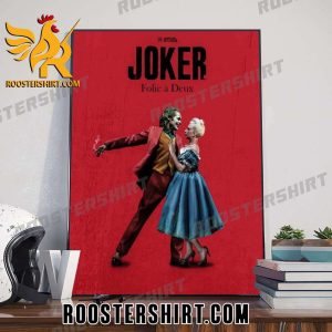 Official Joker Folie à Deux 2024 Poster Canvas