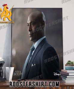 Official Lance Reddick as Zeus in Percy Jackson and the Olympians Poster Canvas