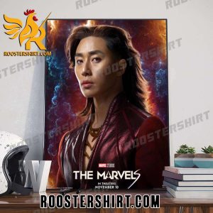 Official Park Seo-joon In The Marvels Poster Canvas