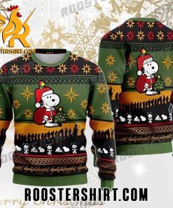 Official Santa Snoopy Ugly Christmas Sweater