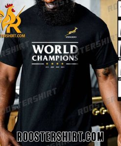 Official South Africa Springboks Rugby World Cup 2023 Champion Unisex T-Shirt