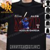 Official Texas Rangers Adolis Garcia 2023 American League Champions MVP T-Shirt With New Design