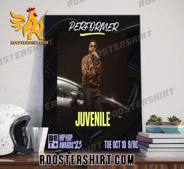 Performer Juvenile Hip Hop Awards 2023 Poster Canvas