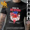 Philadelphia Phillies Team And Coach Back To Red October 2023 Postseason T-Shirt
