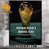 Portugal Recebe 0 Mundial 2030 World Cup Poster Canvas