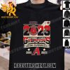 Quality 2001 And 2023 National League Champions Arizona Diamondbacks Unisex T-Shirt