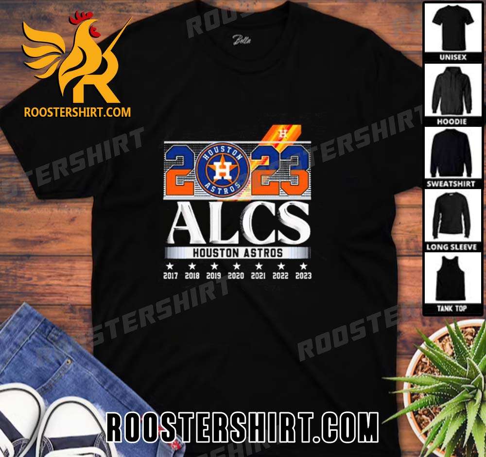 Quality 2023 ALCS Houston Astros 7-Time Unisex T-Shirt