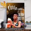 Quality Aliyah Boston From Indiana Fever Wins The 2023 WNBA Rookie Of The Year Poster Canvas