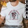 Quality Arizona Diamondbacks Beware Of The Snake 2023 NL Champions Unisex T-Shirt