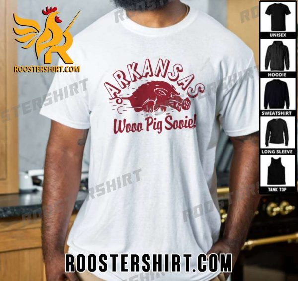Quality Arkansas Razorbacks woo pig sooie Unisex T-Shirt