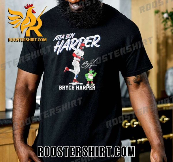 Quality Atta Boy Harper – Philadelphia Phillies Bryce Harper Signature Unisex T-Shirt