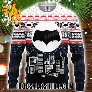 Quality Batman Dark Knight City Ugly Christmas Sweater