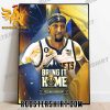 Quality Bring it Home 2023 NBA Champions Denver Nuggets x Kentavious Caldwell-Pope Poster Canvas