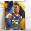 Quality Bring it Home 2023 NBA Champions Denver Nuggets x Michael Porter Jr Poster Canvas