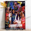 Quality Congrats Aliyah Boston Wins The WNBA Rookie Of The Year 2023 Poster Canvas