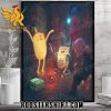 Quality Dark Souls x Adventure Time Poster Canvas