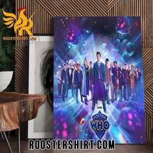 Quality Doctor Who Celebrating 60 Years Over 800 Episodes Poster Canvas