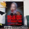 Quality Doja Cat The Scarlet Tour 2023 With Ice Spice And Doechii Poster Canvas