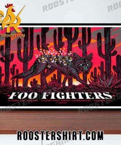Quality Foo Fighters Phoenix AZ At Talking Stick Resort Amphitheater Poster Canvas