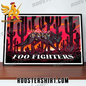 Quality Foo Fighters Phoenix AZ At Talking Stick Resort Amphitheater Poster Canvas