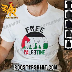 Quality Free Palestine Flag Stand With Palestine Family Unisex T-Shirt