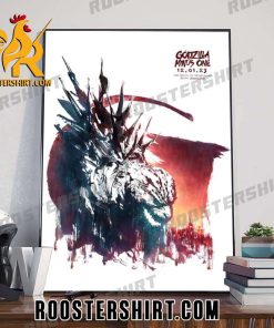 Quality Godzilla Minus One US Version Poster Canvas
